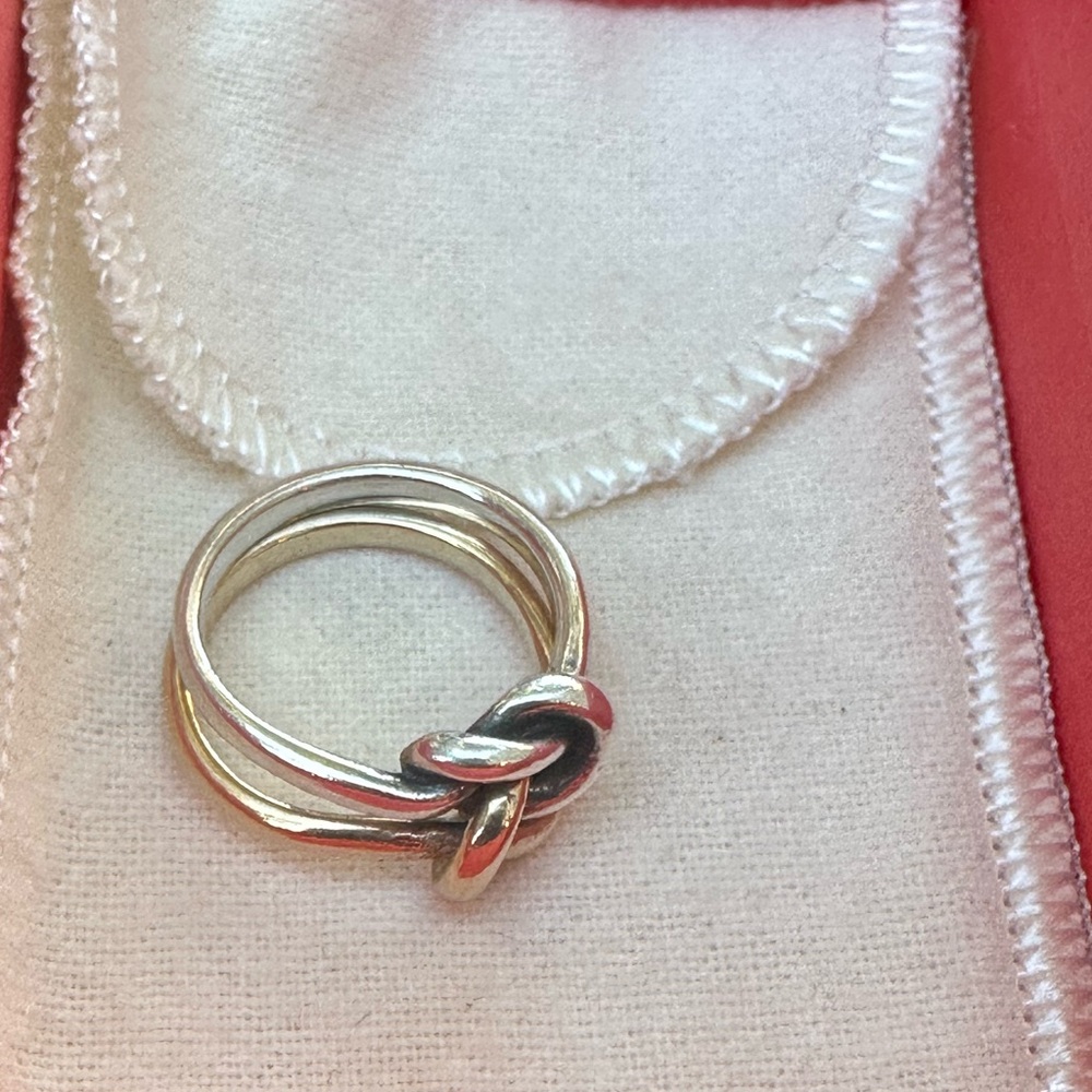 James Avery original lovers knot ring - Picture 2 of 11